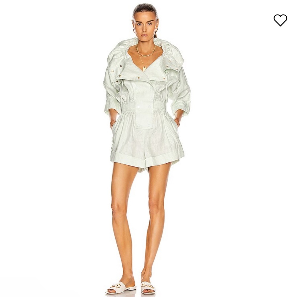 Zimmerman glassy rolled playsuit 2